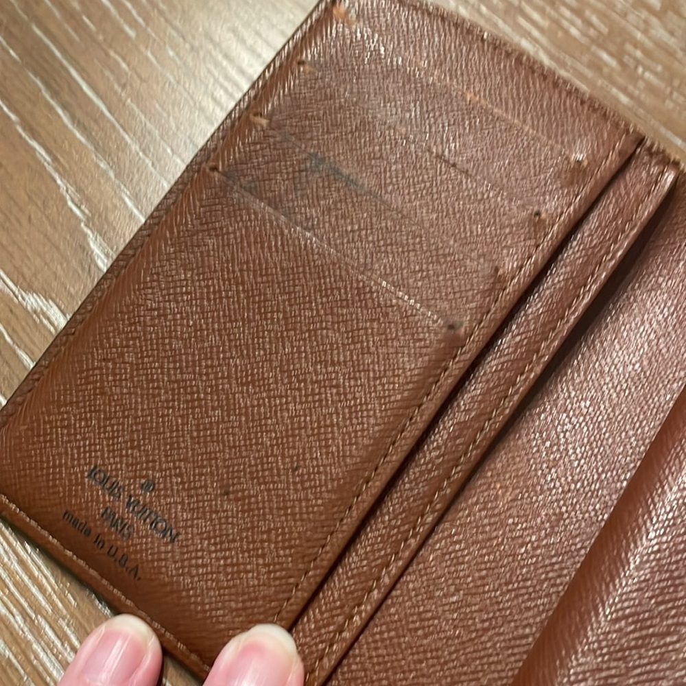 SALE PRICE FIRM Louis Vuitton monogram wallet - with snap, kiss lock coin pocket - Picture 8 of 10